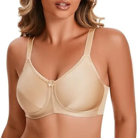 alessandra b mastectomy bra based on cup sizes adjustable straps and back hook eye closure nude